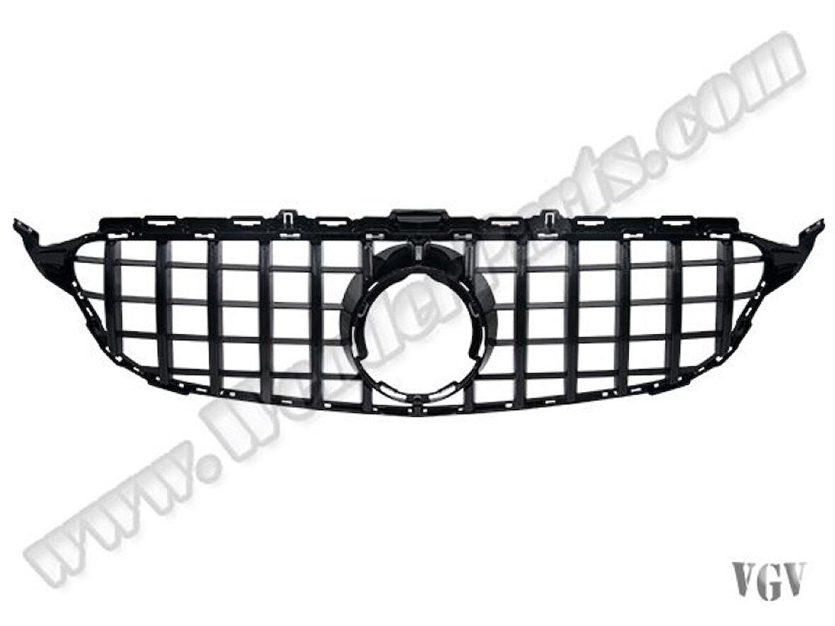 Mercedes Panjur (piano/sıyah, Kamerasız, Gtr) C-Class W205 18> - Wenderparts Ma2053136