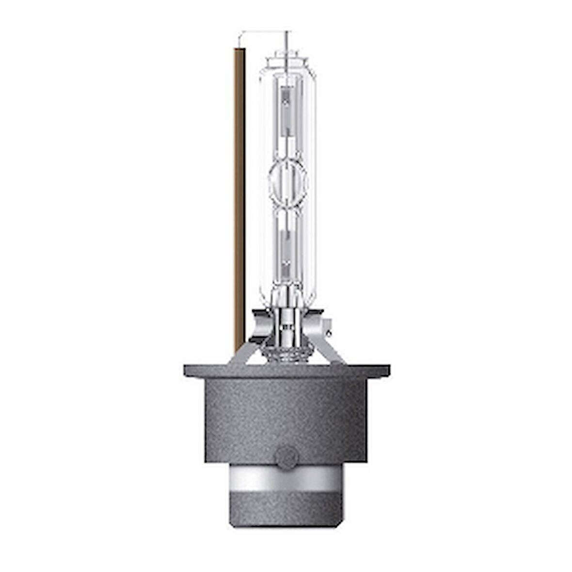 Unıversal Ampul-12v D4s  35w Xenarc 4300k Kahverengi Çubuk      (p32d-5) - Wolfram-28314