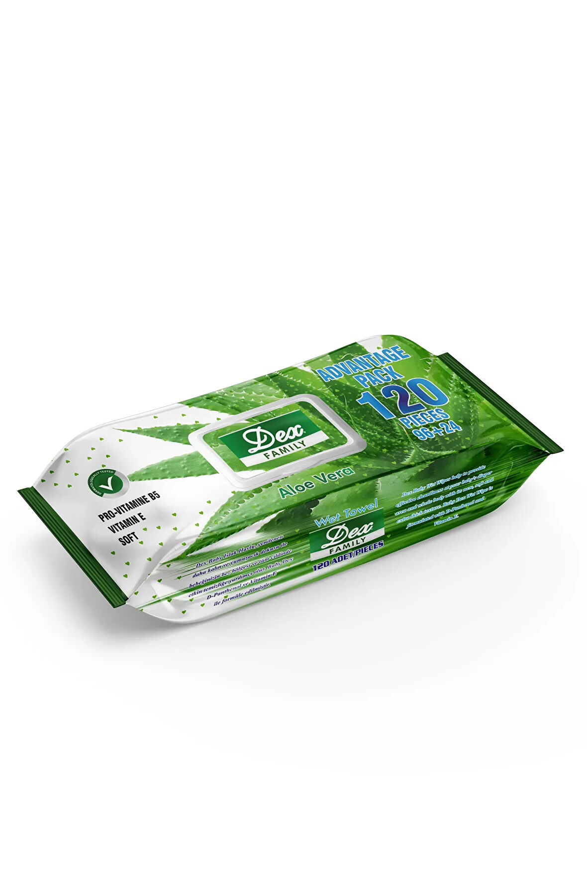 Aloe Vera Islak Havlu 1 Adet 120'li