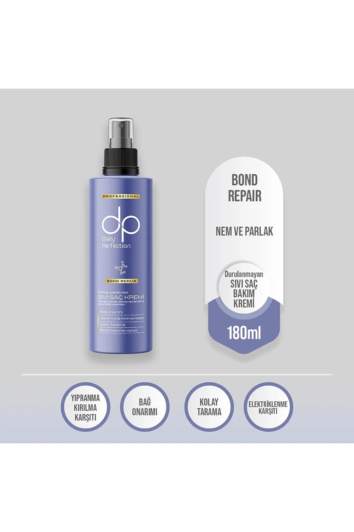 Bond Repair Durulanmayan Sıvı Saç Kremi 180 ml