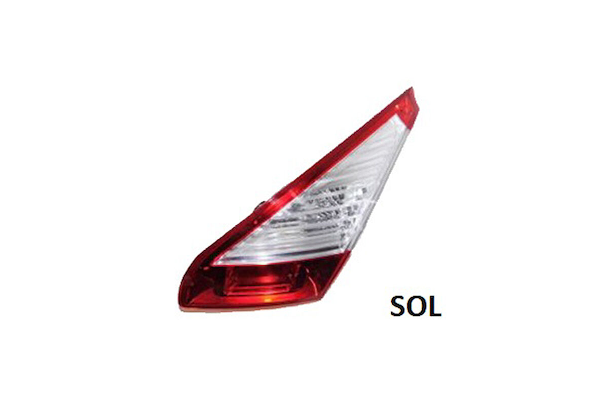 Renault Hb Stop Lamba IC (dark) Sol Megane III 2015-2016 - Pleksan 3409