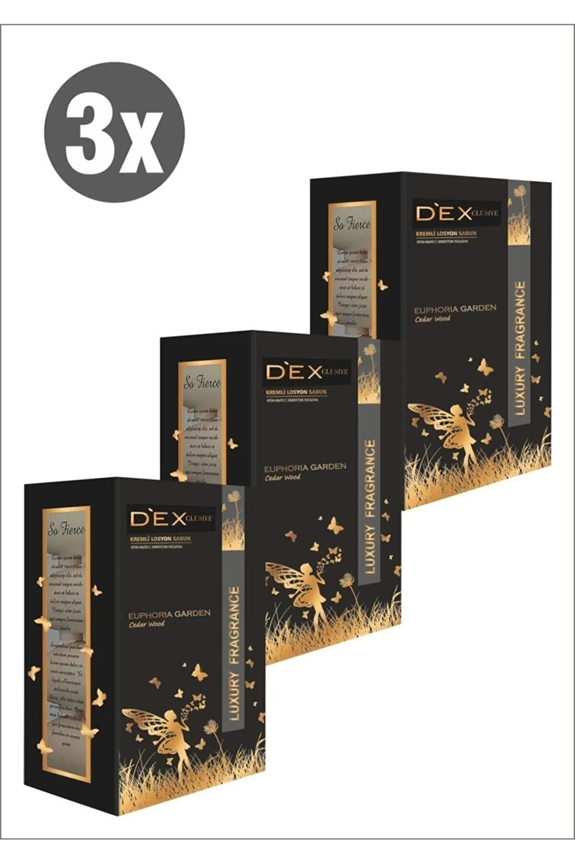 DEXCLUSIVE (4x100 GR) PVC GLORIOUS 3 Paket (12 Adet)