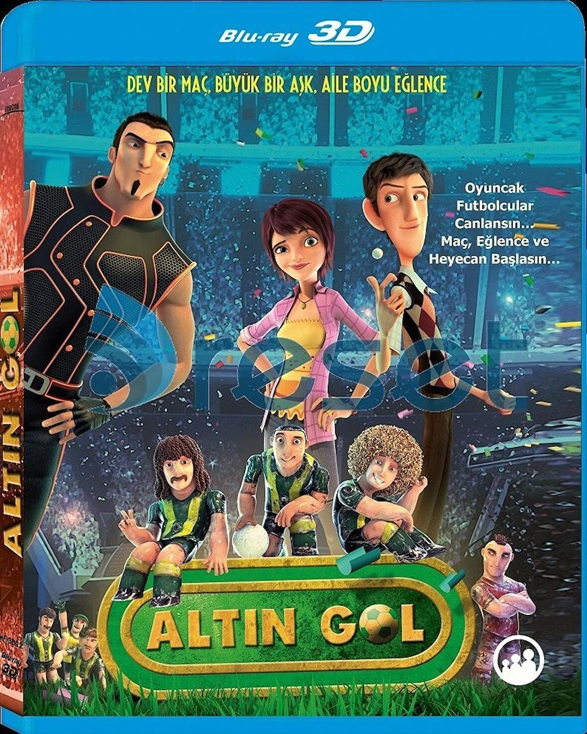 Metegol - Altın Gol 3D Blu-Ray