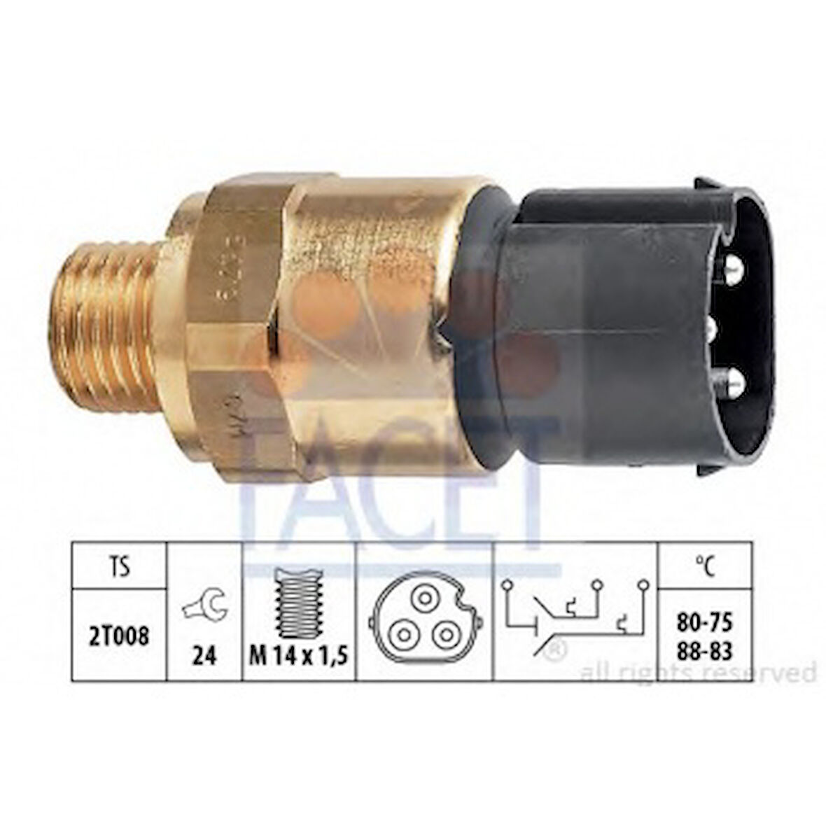 Bmw Hararet Musuru Bmw E36 95>98 - Facet 7.5679