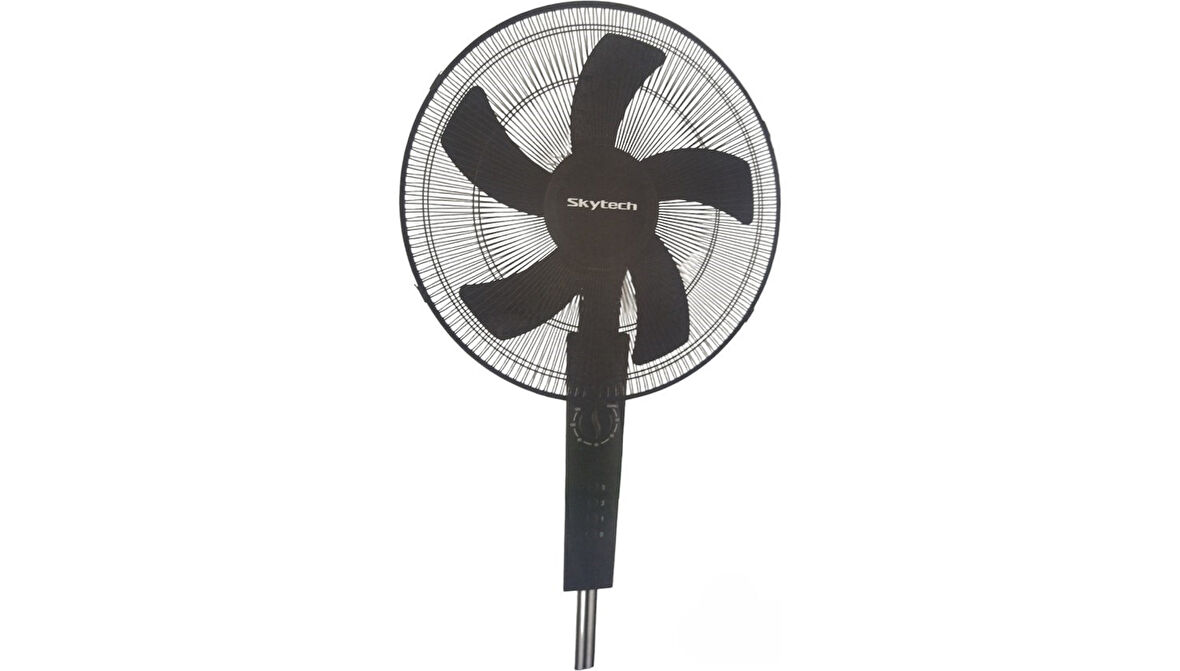 H STF-1645 16'' 5 Kanatlı Vantilatör Siyah