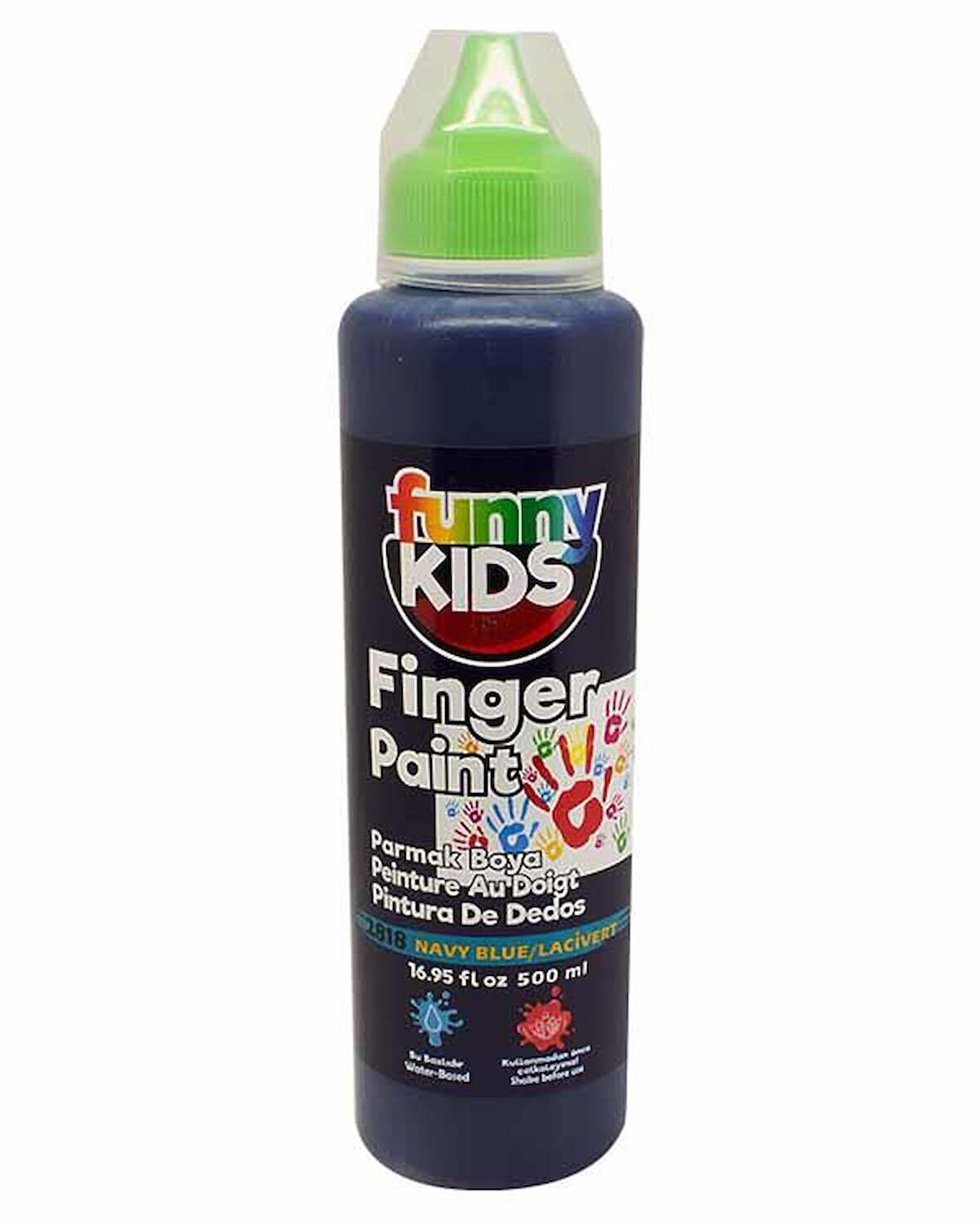 Funny Kids Parmak Boyası Lacivert 500ml