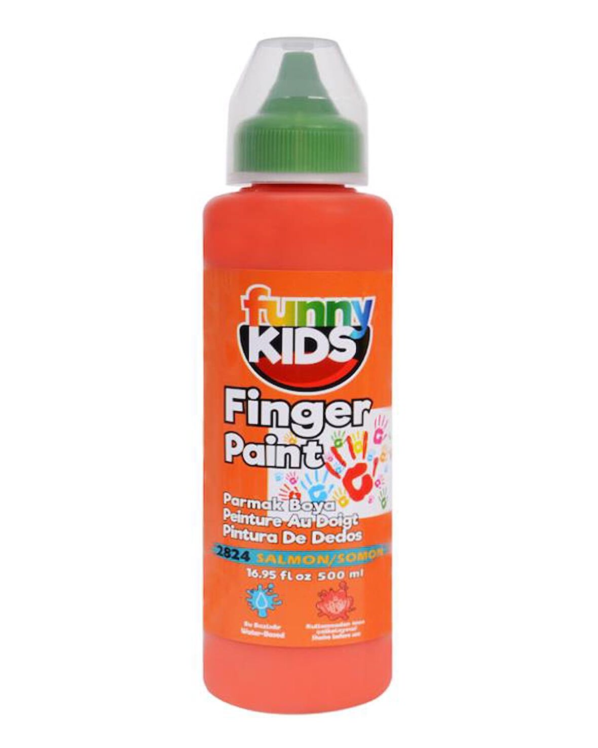 Funny Kids Parmak Boyası Somon 500ml