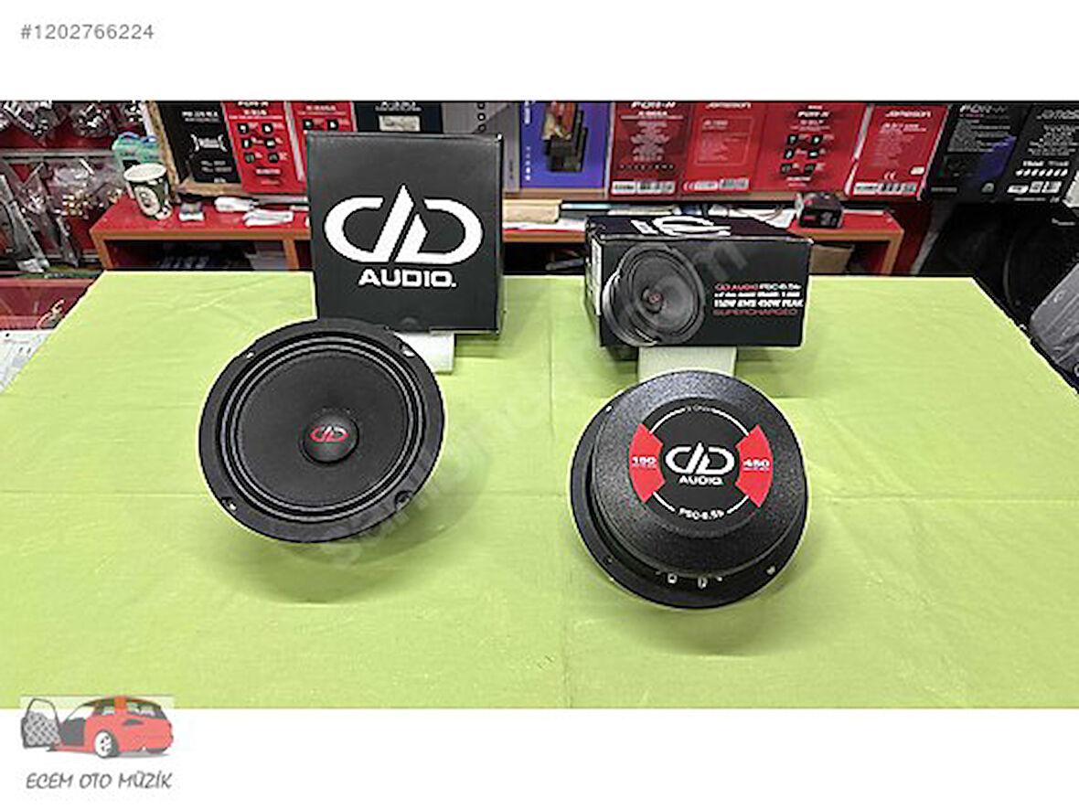 DD AUDİO PSC-6.5B 16CM MİDRANGE