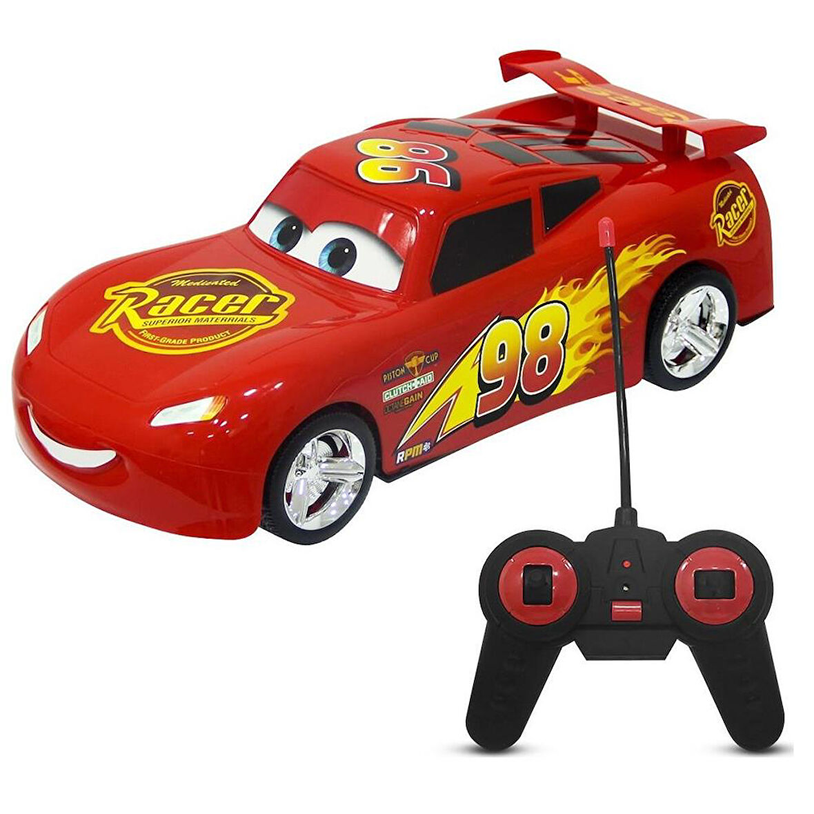 1:12 Şarjlı Uzaktan Kumandalı Cars (Şimşek McQueen) Racer Araba