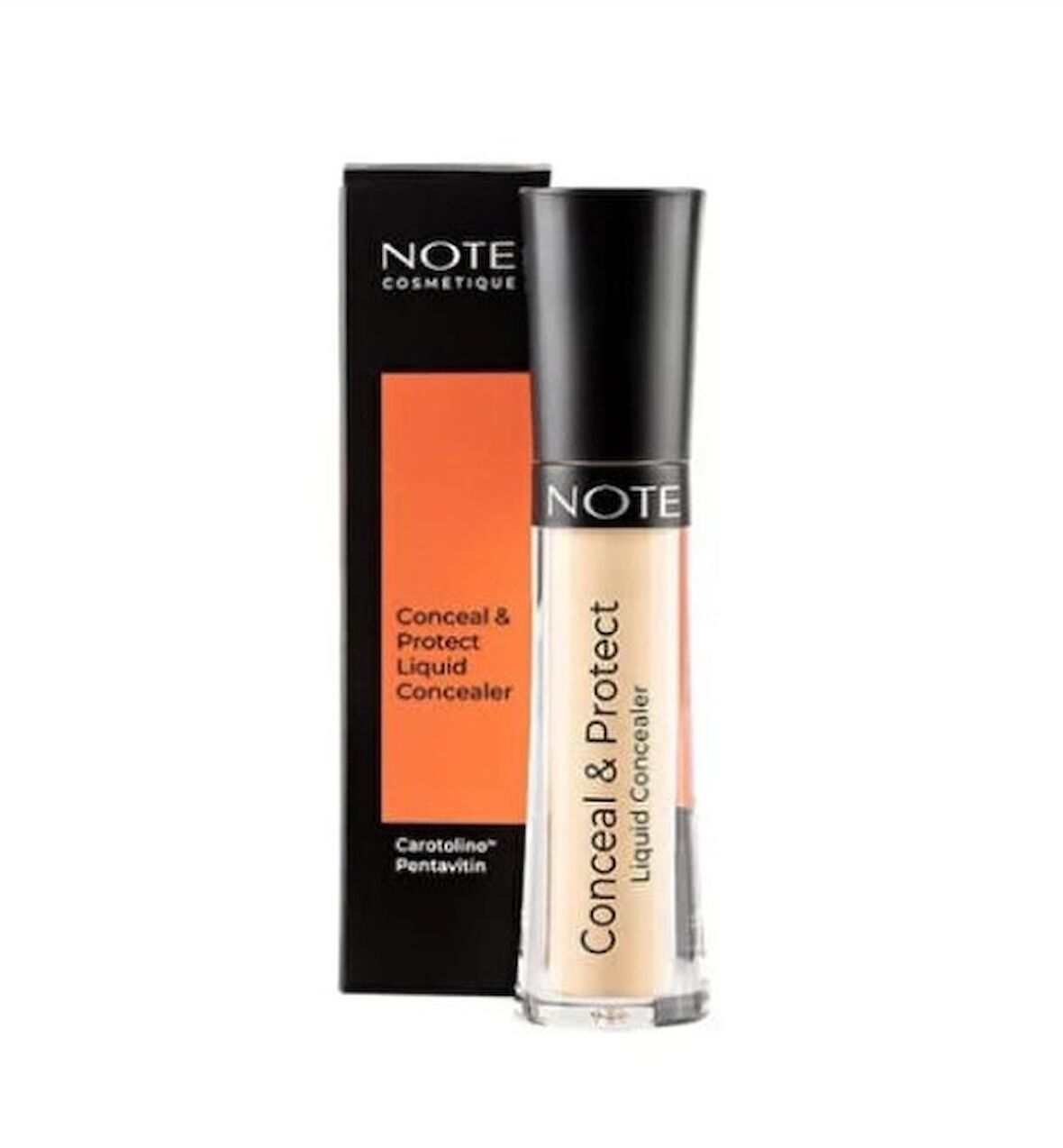 Note Conceal & Protect Liquid Concealer 02 Sand