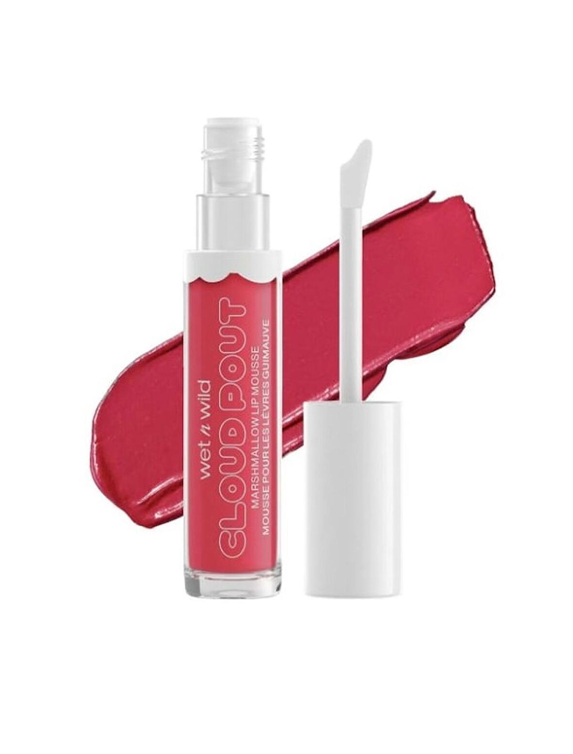 wet n wild Cloud Pout Marshmallow Lıp Mousse Fluff You