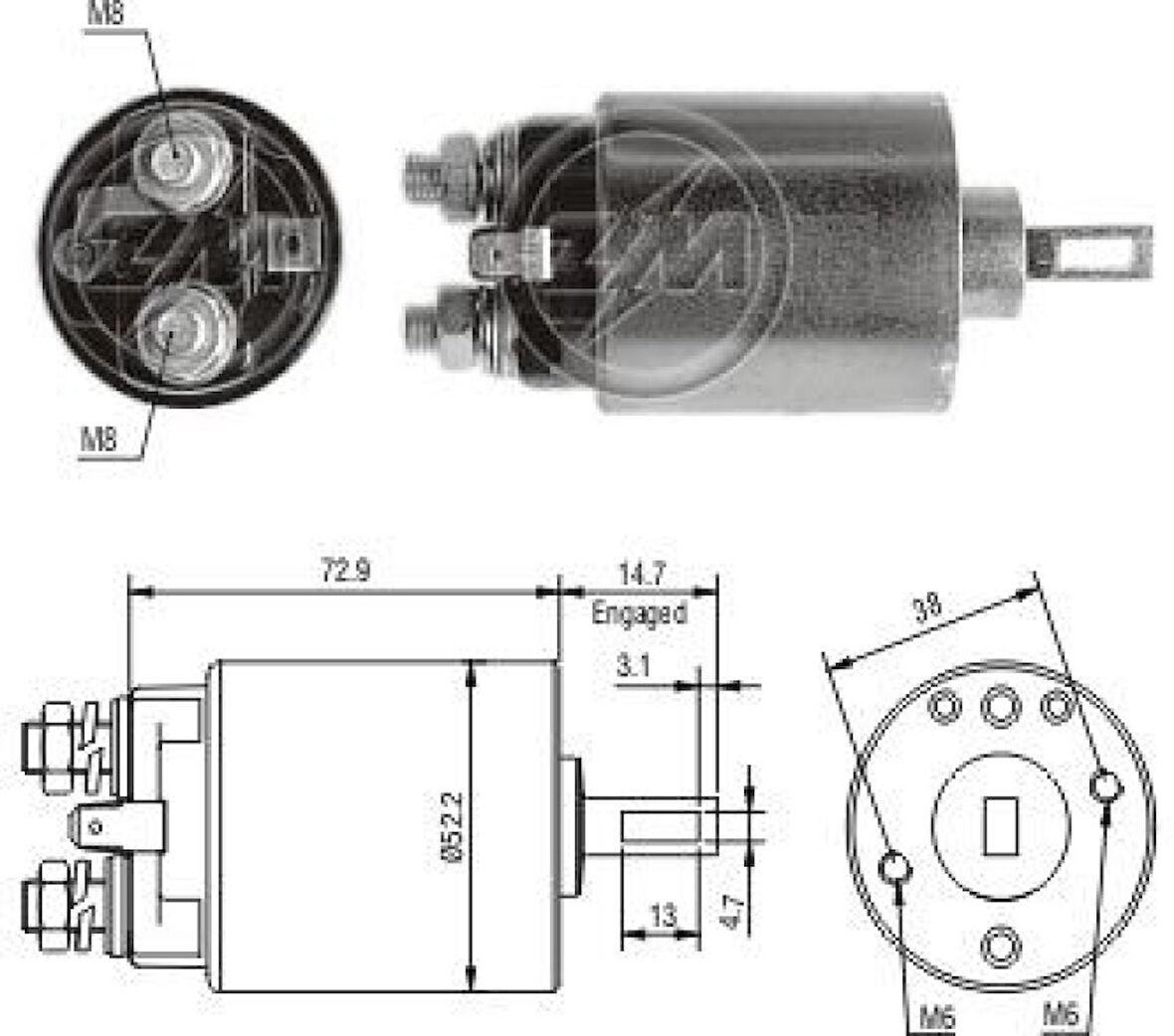 Honda Mars Otomatıgı 12v Honda CIVIC İsuzu Pick Up - Zm 0683