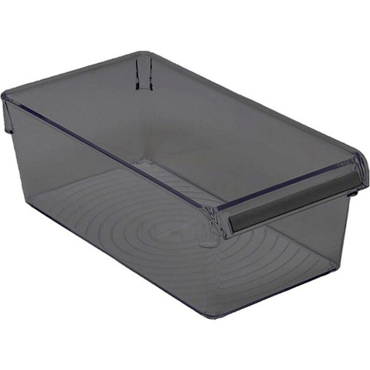 Primanova Dolap Içi Düzenleme Kutusu - Organizer 290*150*100 mm Şeffaf Siyah No:1