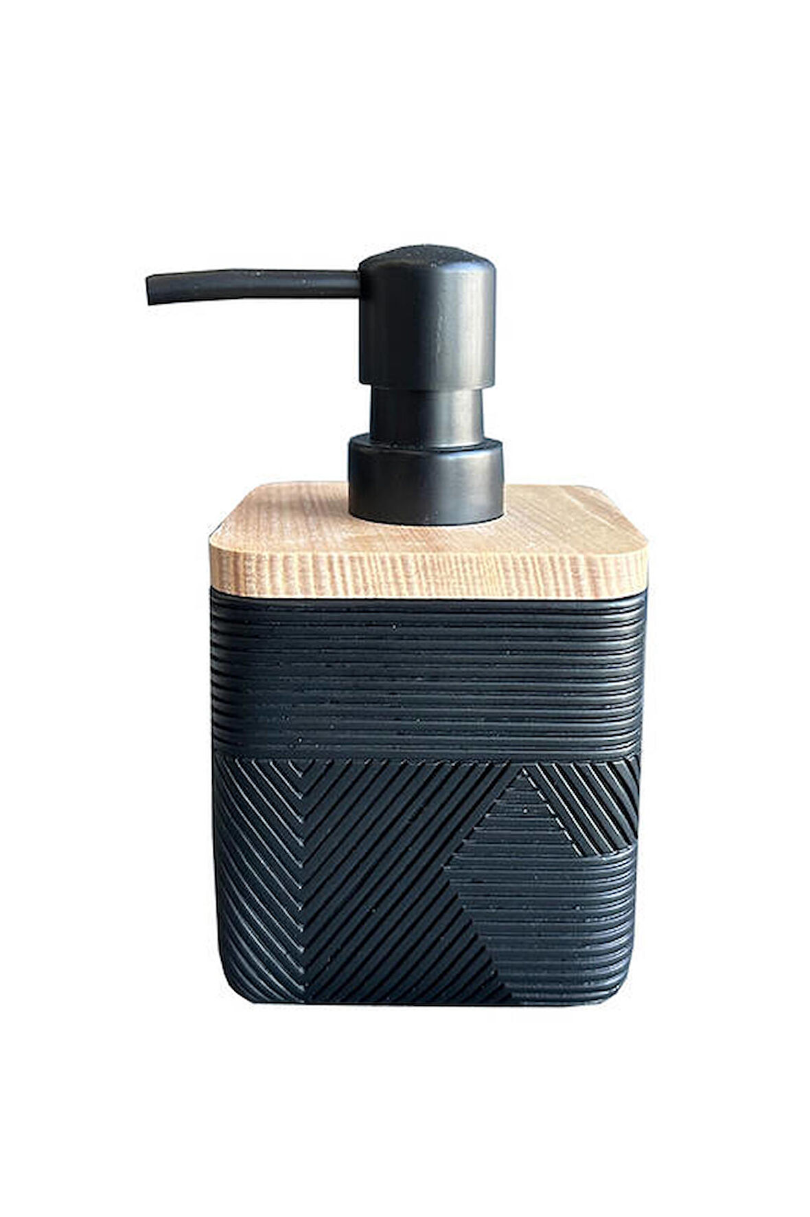 Primanova Madera Sıvı Sabunluk Siyah Ev D-21030
