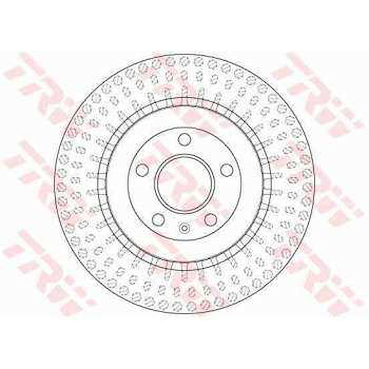 Vw Fren Diski Arka - Ddf1667 / Df4860s (adet Fiyat) - Trw Df6175s