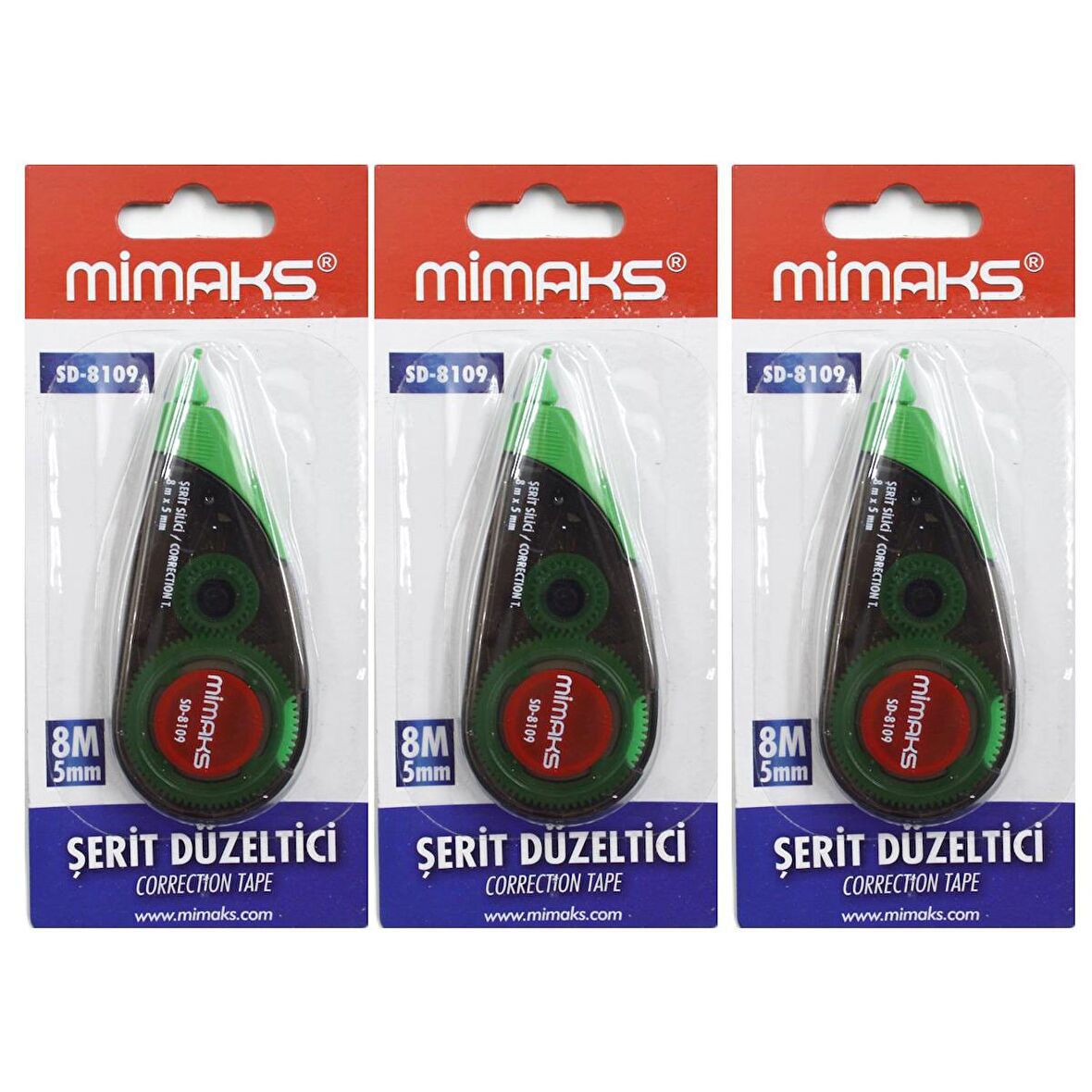 Mimaks Şerit Silici Daksil 5mmx8mm SD-8109 3 Adet