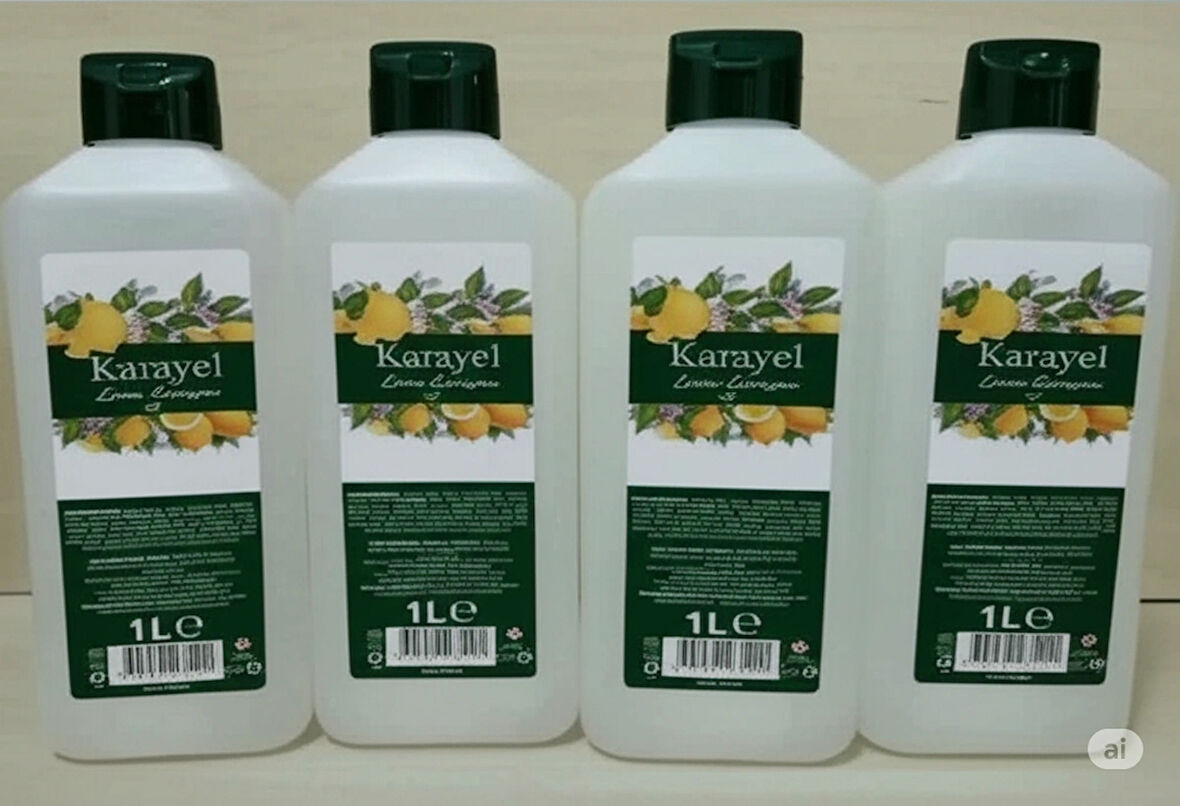 Karayel Limon Kolonyası 1 Litre 4 Adet