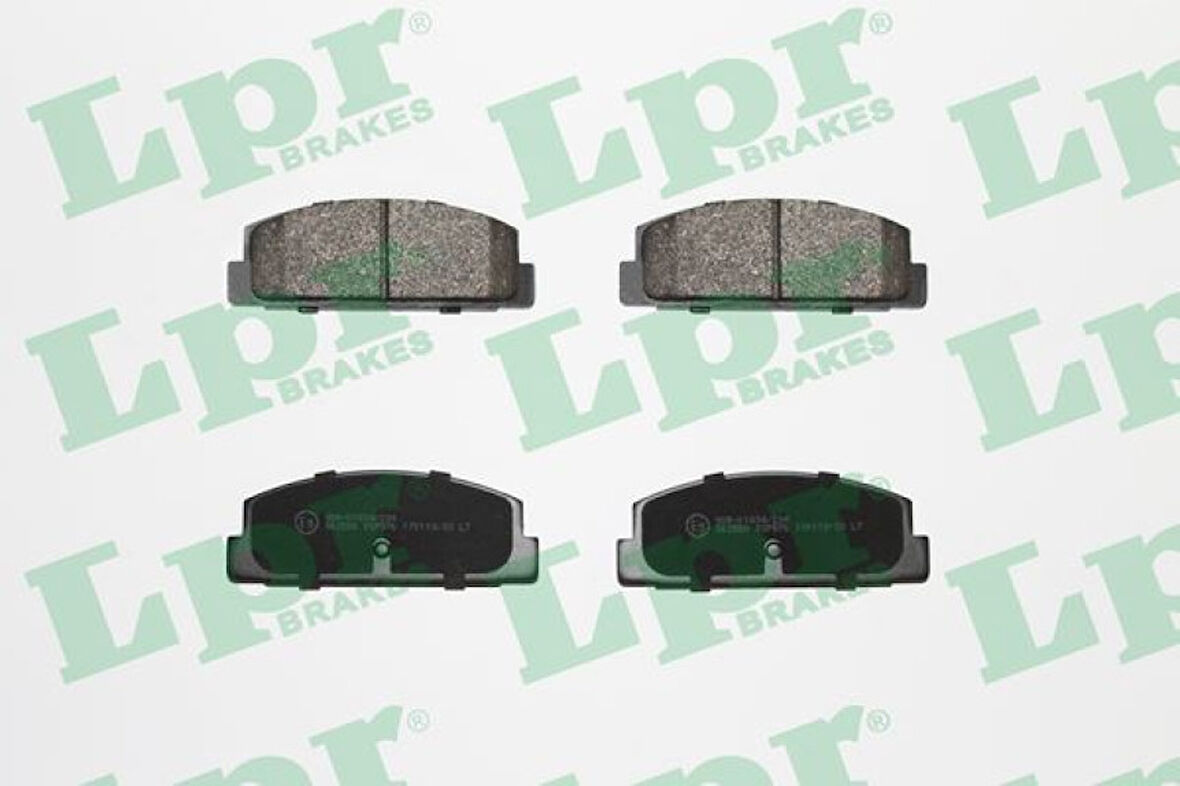 Toyota Fren Balatası Arka Mazda 323 626 2.0 98>02 Mazda 6 03>10 Premacy 99-05 - Lpr 05p876