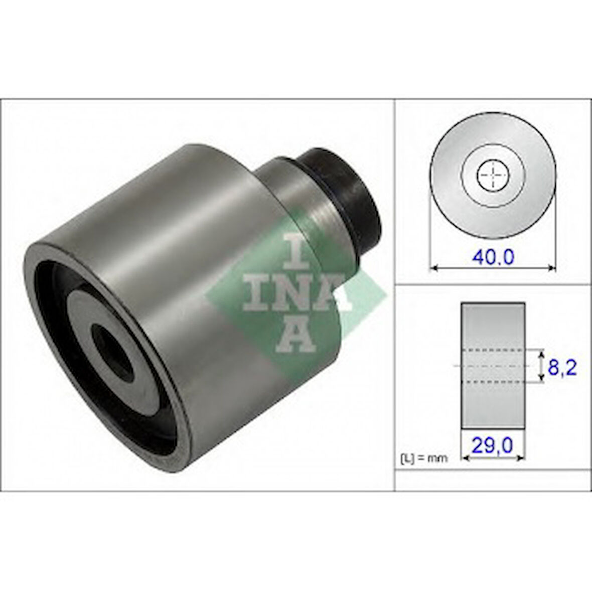 Vag Gergi Rulmanı Amarok Caddy III Golf VI Jetta IV Passat Polo Transporter V 1,6 / 2,0tdi 11> - İna 532062310