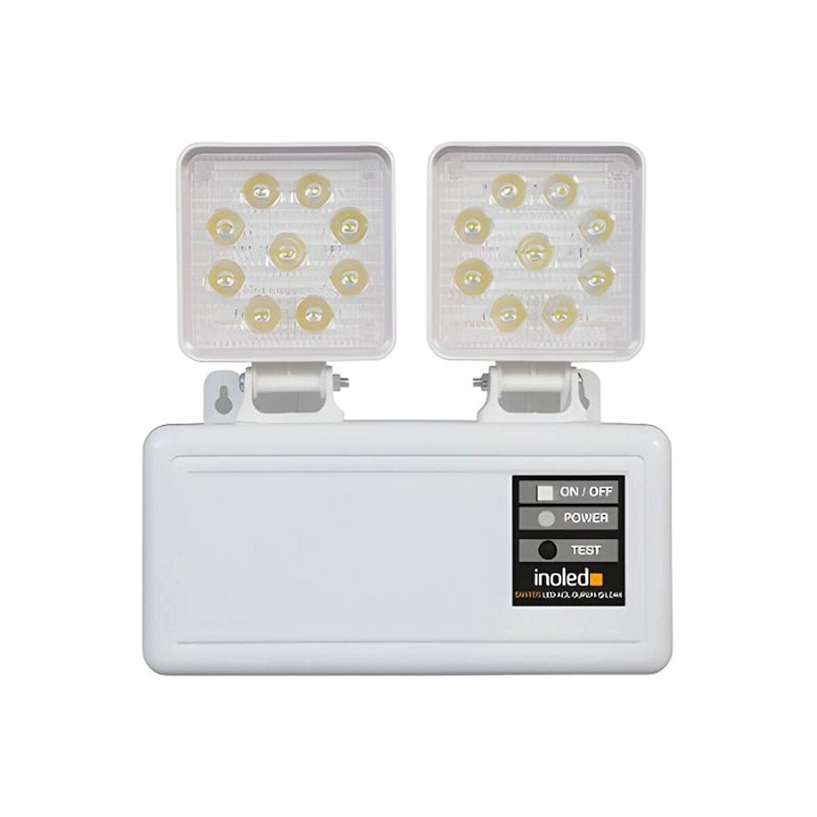 İnoled 2*10 W Santos Led Acil Durum Aydınlatma Armatürü - Beyaz