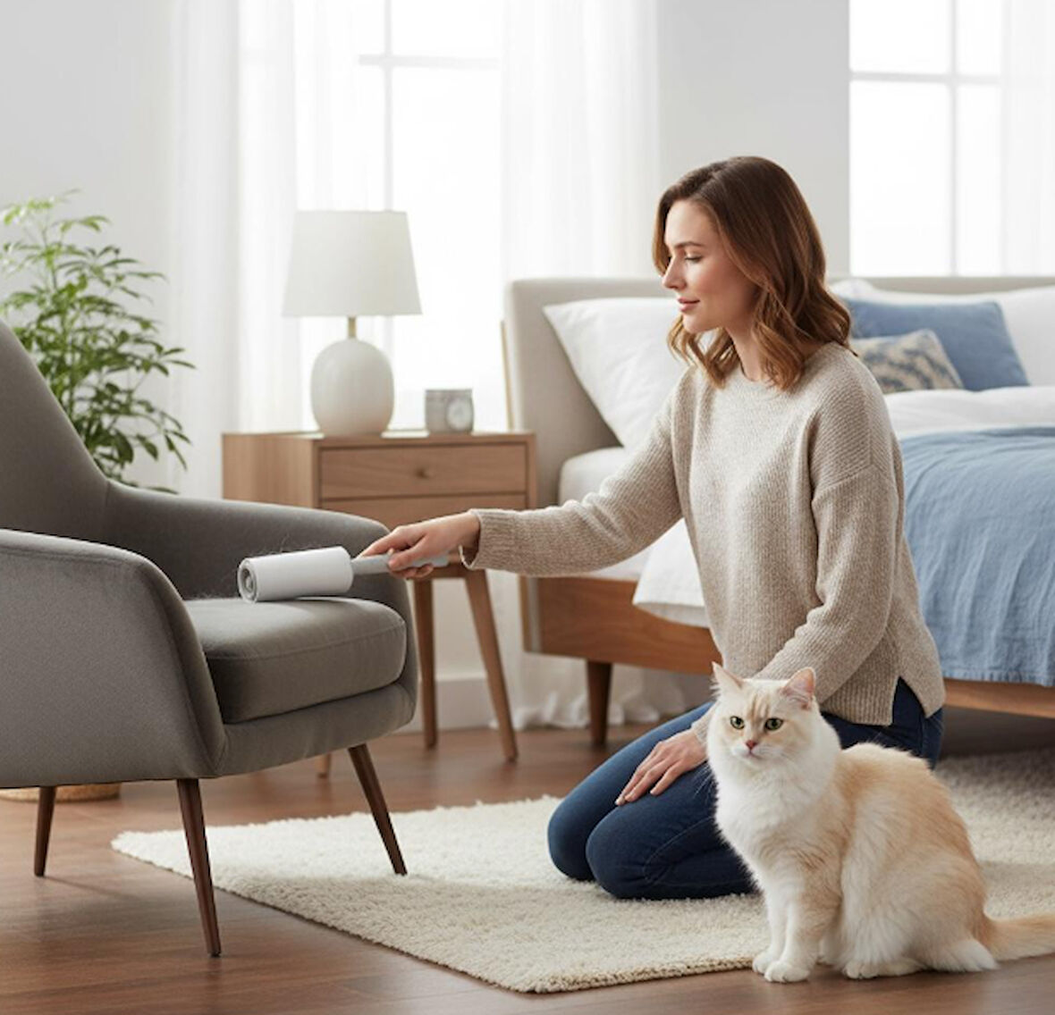 Titiz Rollo Yapışkanlı Tüy Toplayıcı Rulo - 60 yaprak