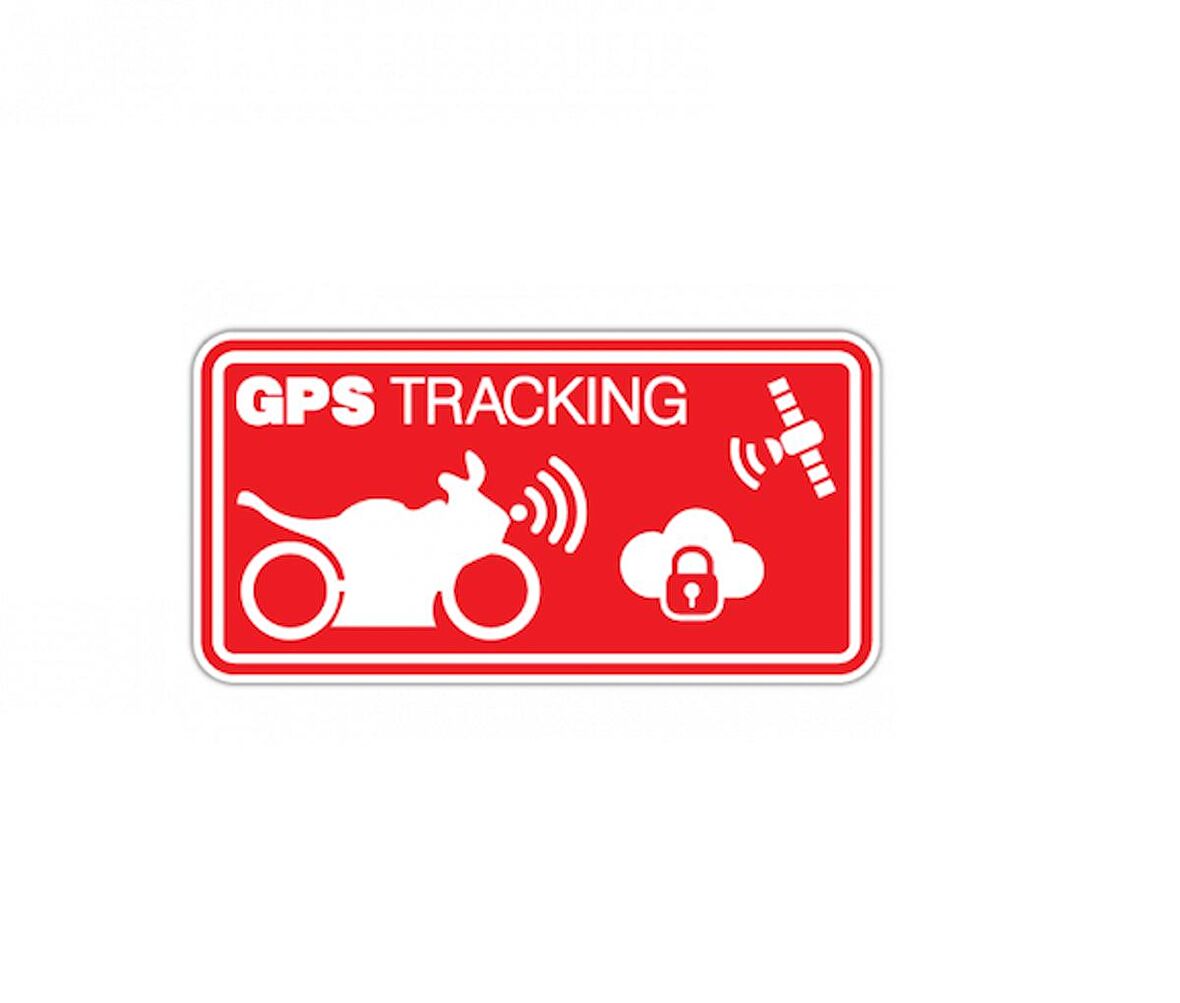 4 adet Gps Tracing Takip Etiketi Uyarı Yapıştırması 10cm  md8