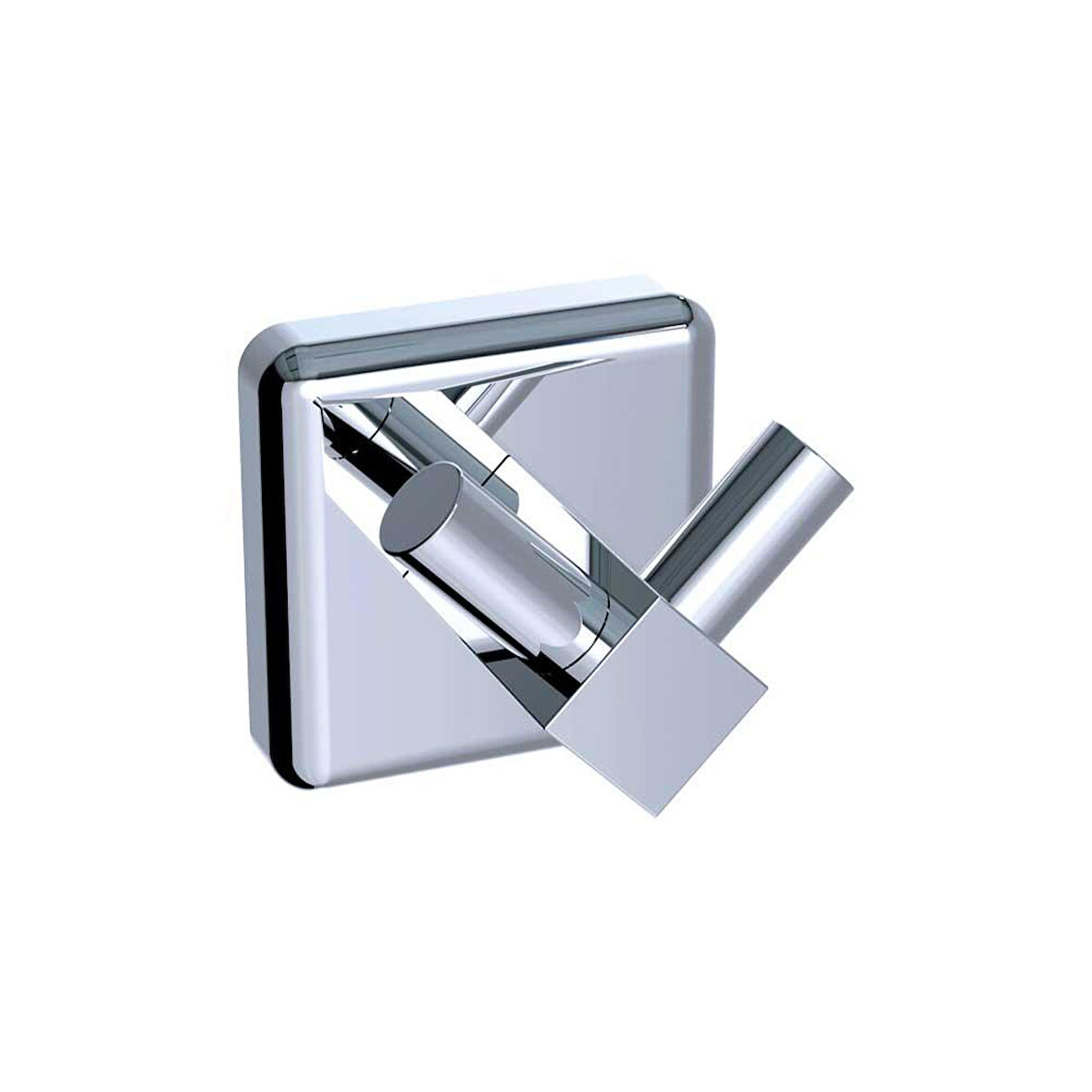 Duxxa Quadro İkili Askılık-Krom A.2521