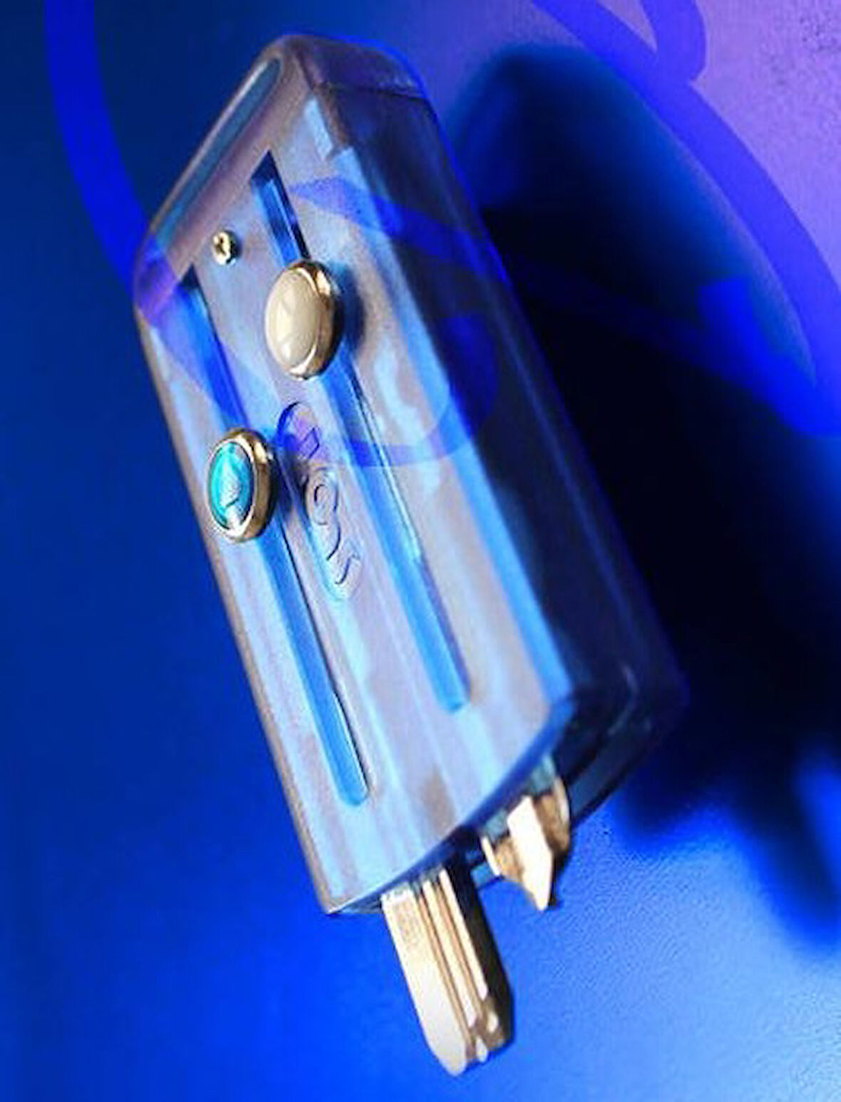 Slot Mavi Anahtarlık Anahtar Kabı 4 adet Boncuklu