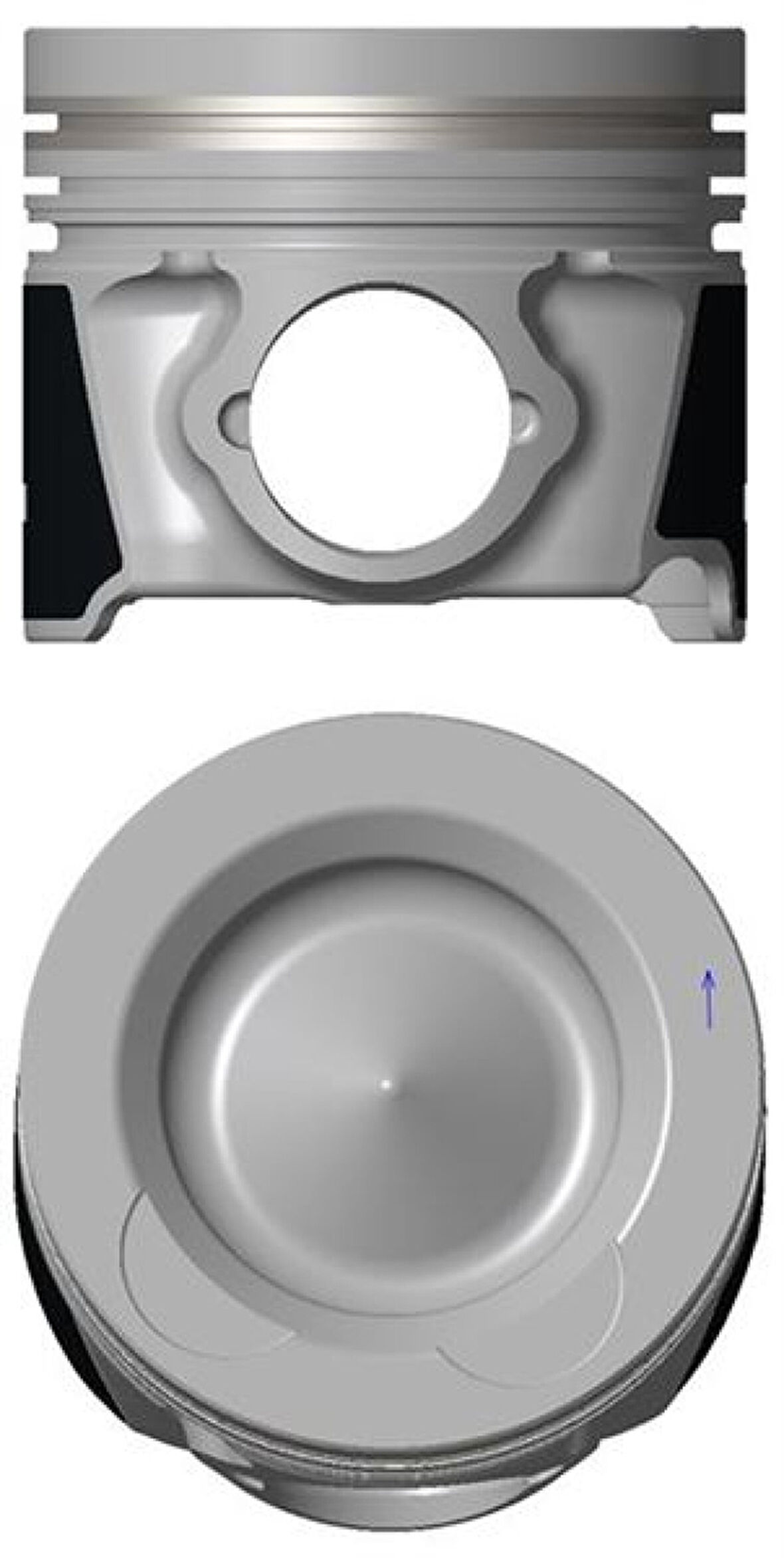 Hyundaı Piston Segman 050 Accent Blue İ30 Cerato 1.6 D4fb Crdi 2015> 77.50mm ( 136 Bg ) - Goetze 87-71118050