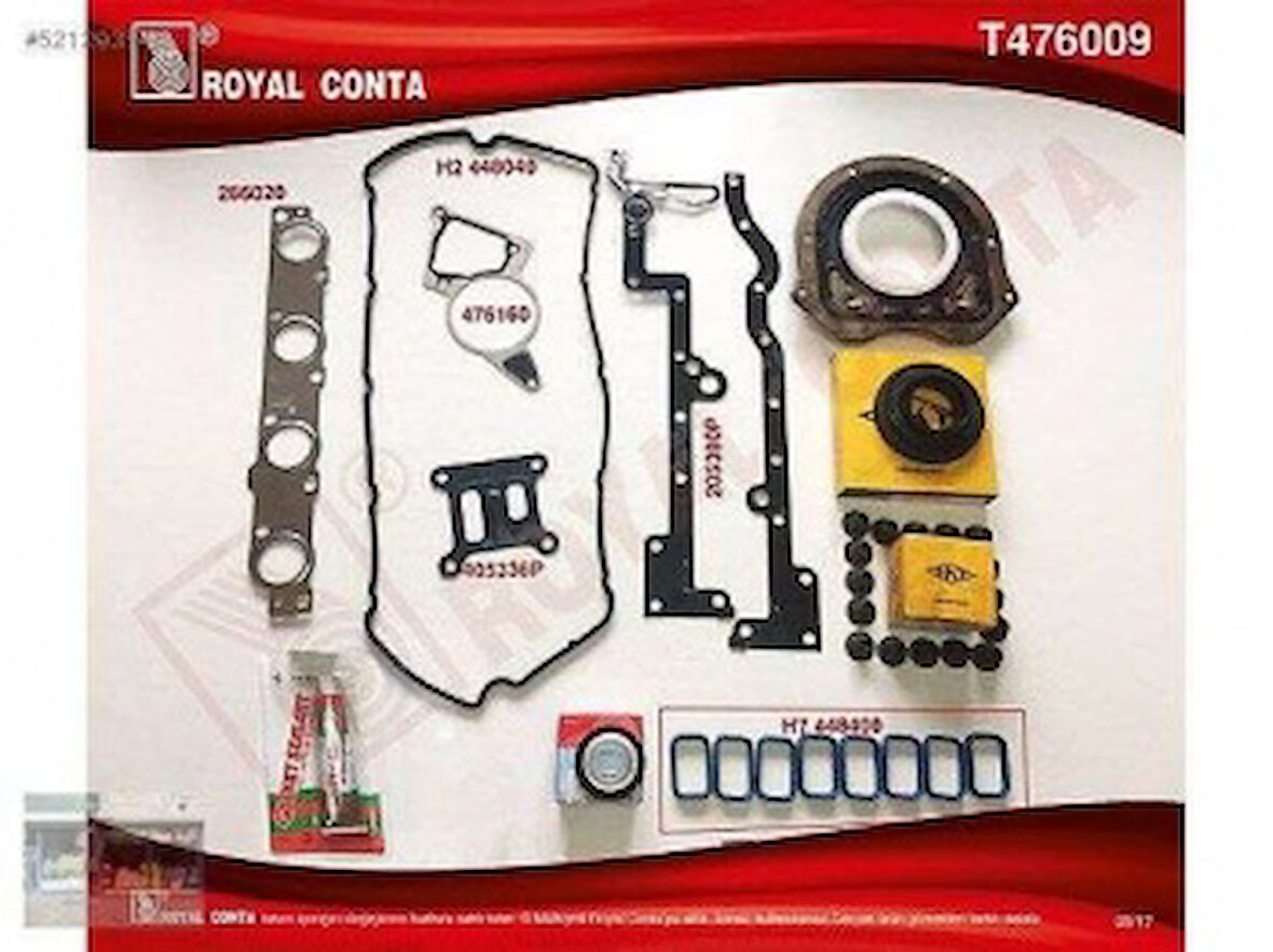 Ford Motor Takım Contası (skt Keceli+subap Lastıklı) S,k,c Harıc Mondeo III V184 2,0tdci 16v 00>07 Transı - Royal T476009