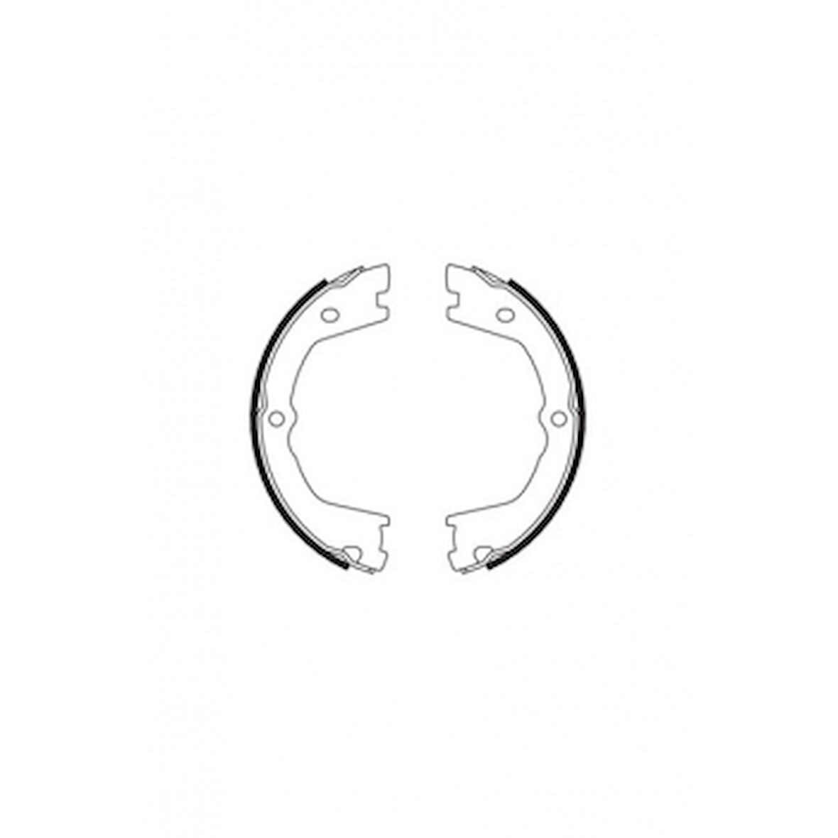 İveco Ticarı El Fren Pabuclu Balata Daıly I II III IV V VI 99> Mascott (90)(110)(120) 172-41 - Braxıs Ac0075