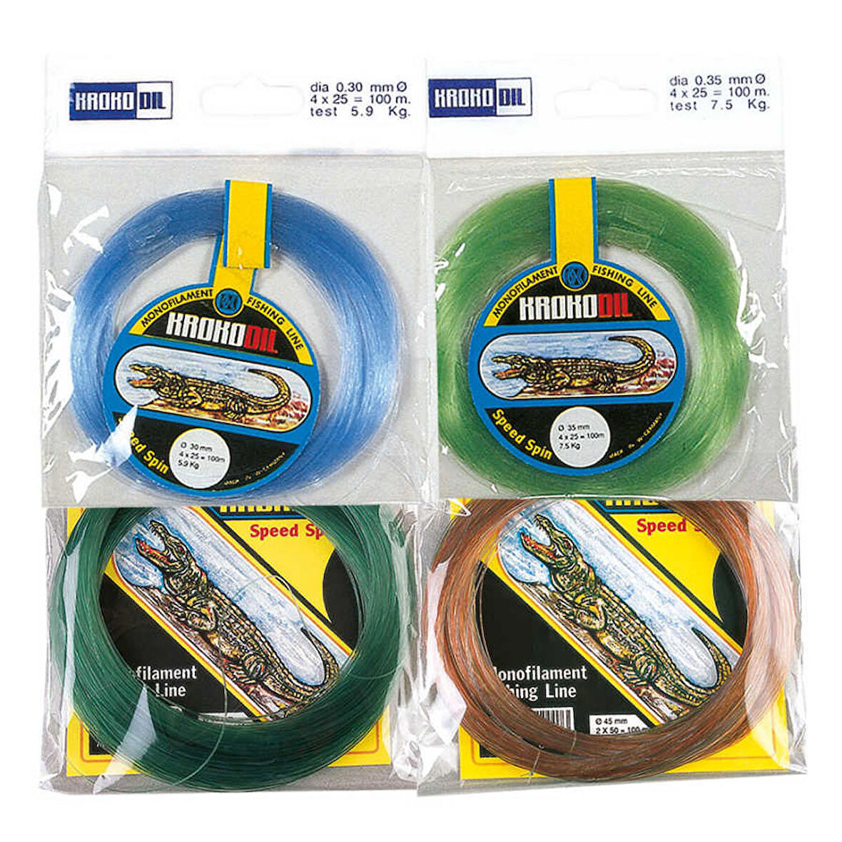 Krokodil Paket Misina BEYAZ 0.35MM - 100MT - 7.5KG