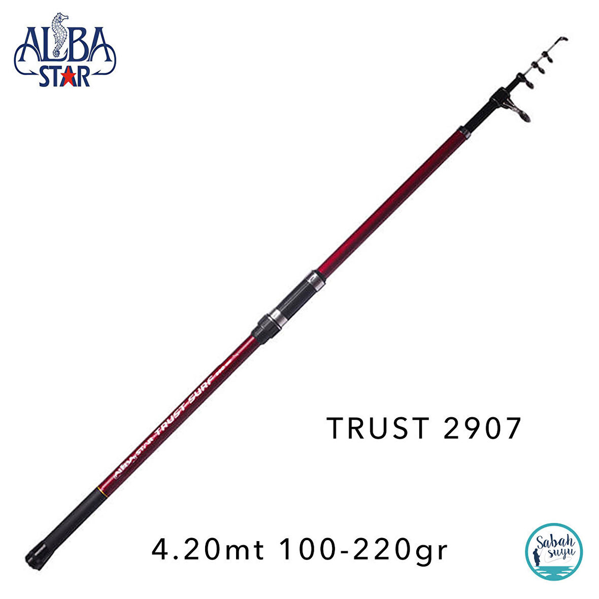 Albastar 2907 Trust 4.20mt 100-220gr Teleskopik Surf Kamış