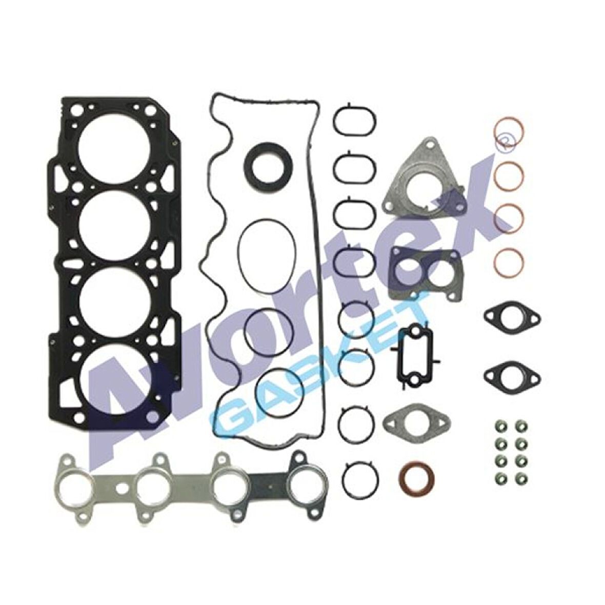 Fiat Motor Ust Takım Conta Skc'li (1,02mm) Viton Keceli - Subap Lastıklı Fiat Bravo II 1.9d 07>14 Doblo 1 - Avortex 241