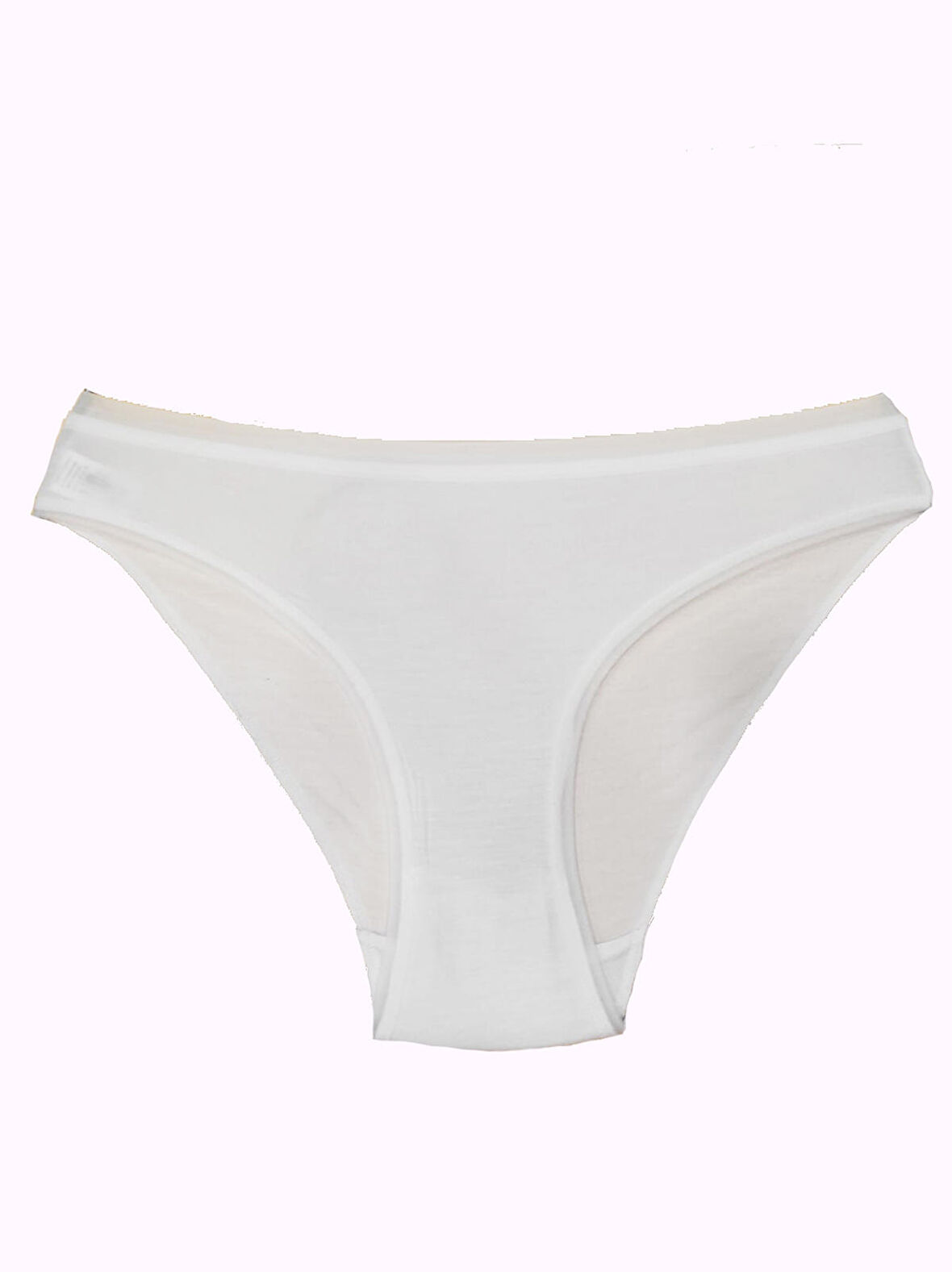 2729 Kadın MicroModal Şeffaf Lastik Bikini Külot