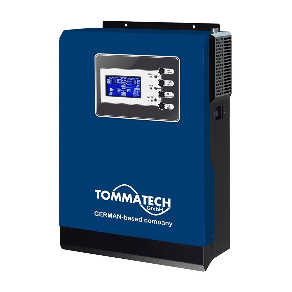 TommaTech New 3K 24V MPPT 1Faz Akıllı İnverter Çevirici İnvertör
