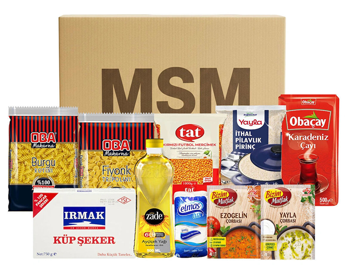Ramazan Paketi Erzak Gıda Kolisi Paketi No 30