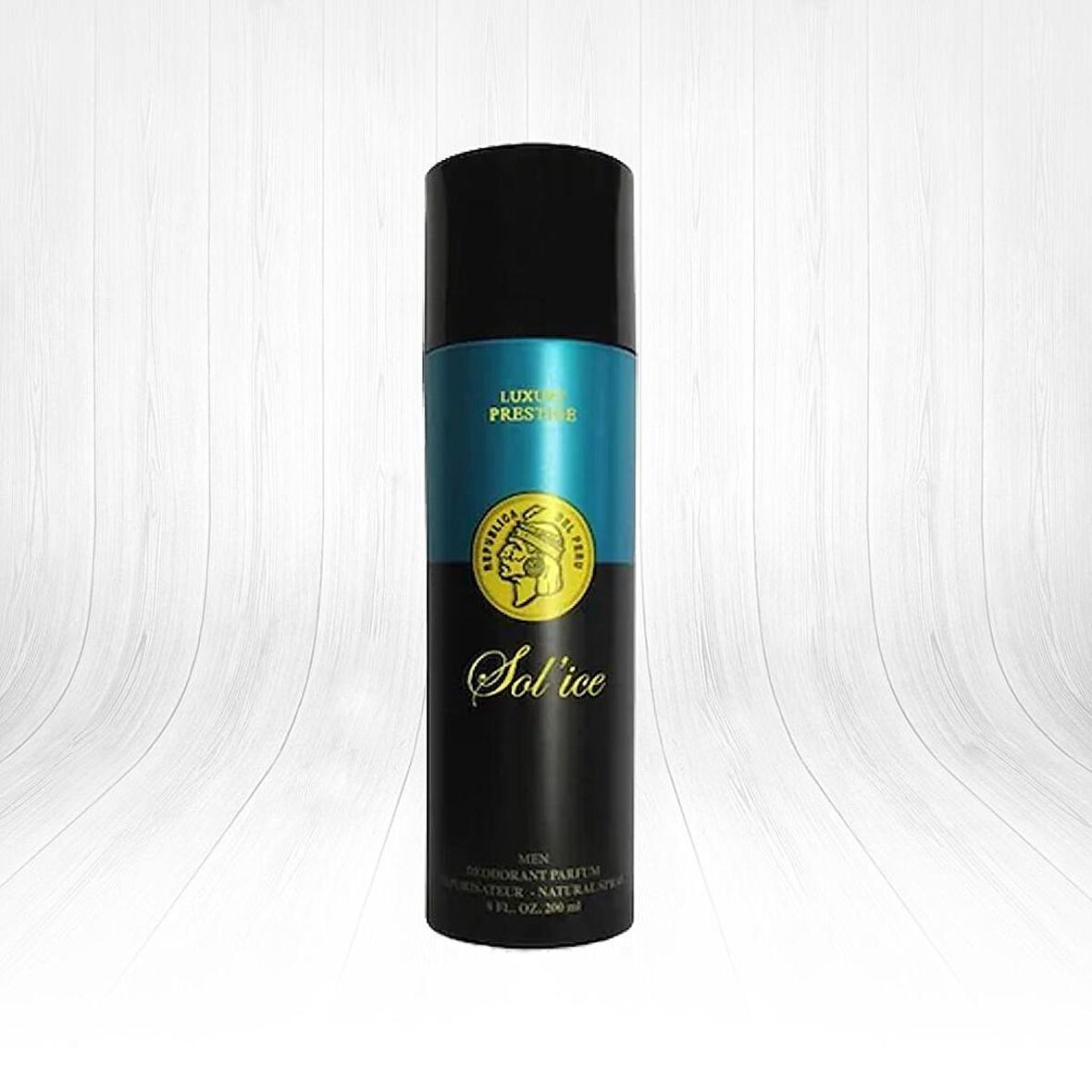 Luxury Prestige Natural Deodorant Spray 200ml.Republica Del Peru