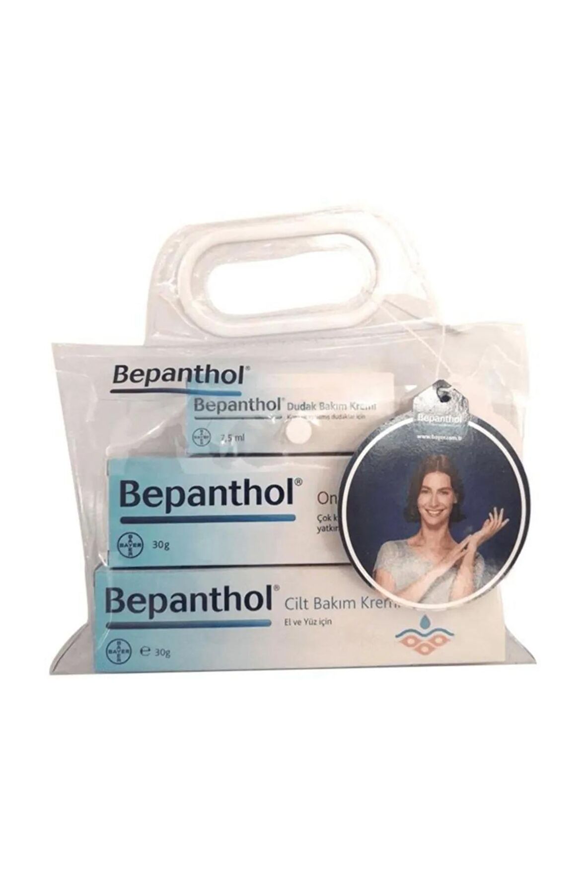 Üçlü Set Onarıcı Krem 30 gr+cilt Kremi 30 gr+dudak Kremi