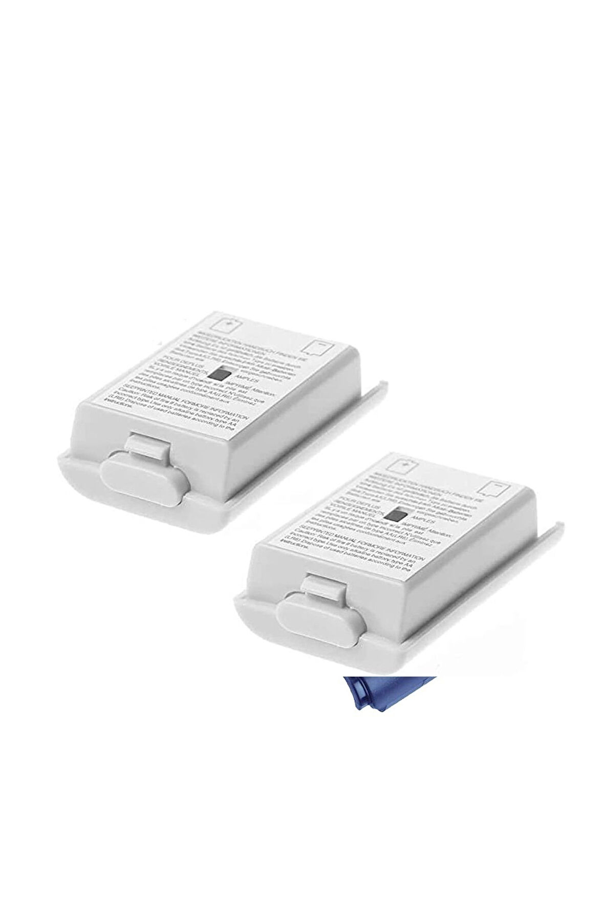 Xbox 360 Oyuncu Kolu Pil Kapağı Yuvası Beyaz- 2adet