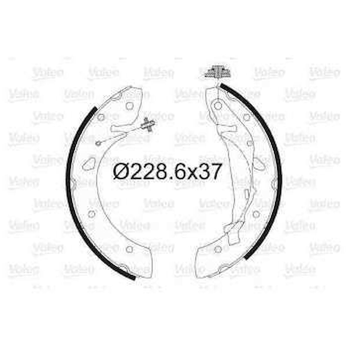 Toyota Arka Fren Balatası Pabuc Toyota Avensis 97-01 - Valeo 562773