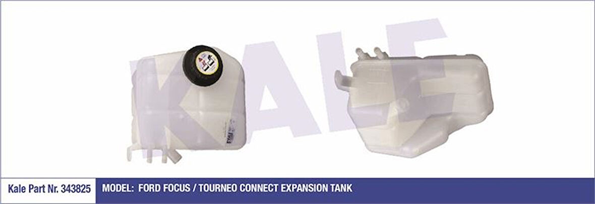Ford Radyator Yedek Su Deposu Connect 1.8tdci 02>13 Focus 1.6 Zetec 1.8tdci 98>05 - Kale 343825