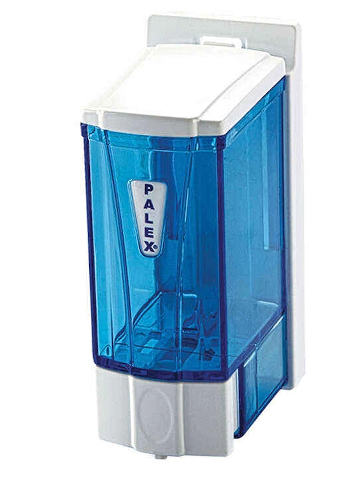 MİNİ SIVI SABUN DİSPENSERİ 250CC ŞEFFAF-MAVİ