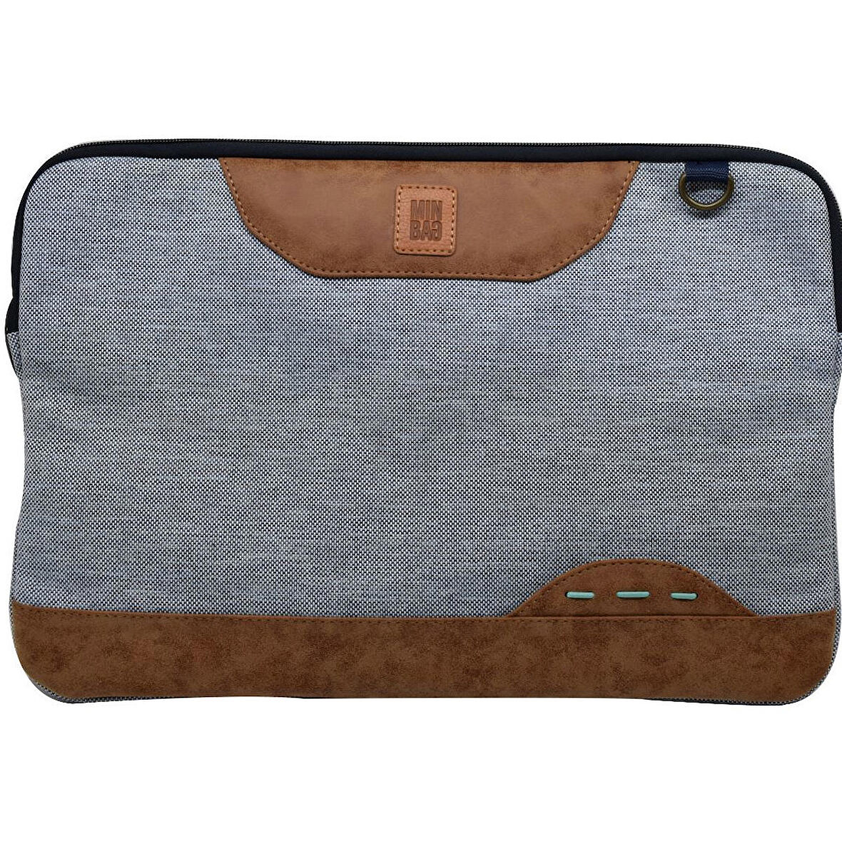 Minbag Danny Açık Gri Taba Laptop Çantası 544-04