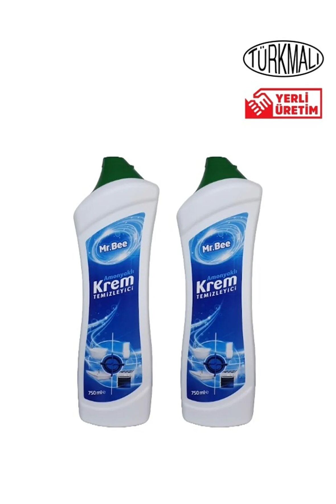 KREM YÜZEY TEMİZLEYİCİ 750 ML X 2 Lİ