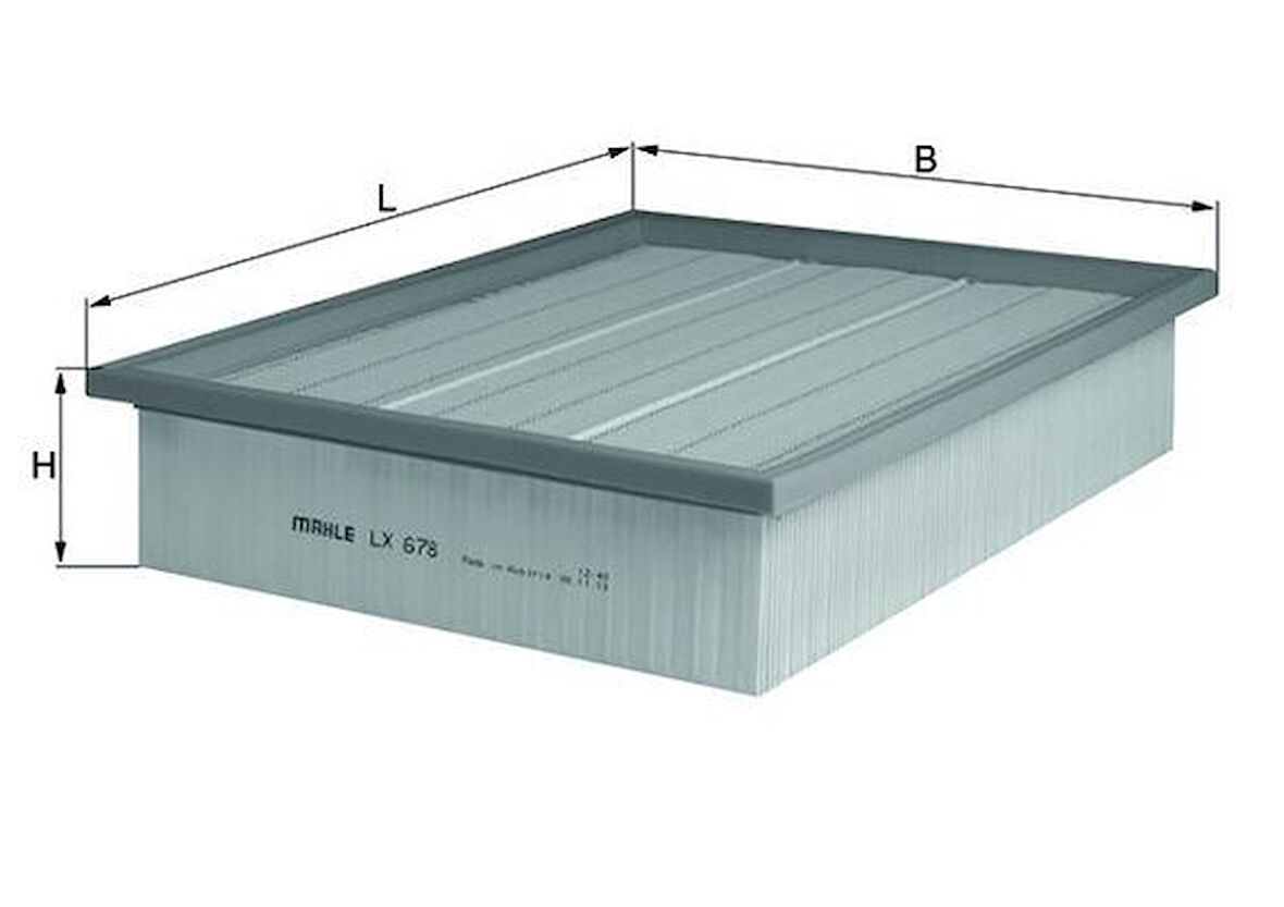 Mercedes Hava Filtresi - E311l - Mhl Lx678