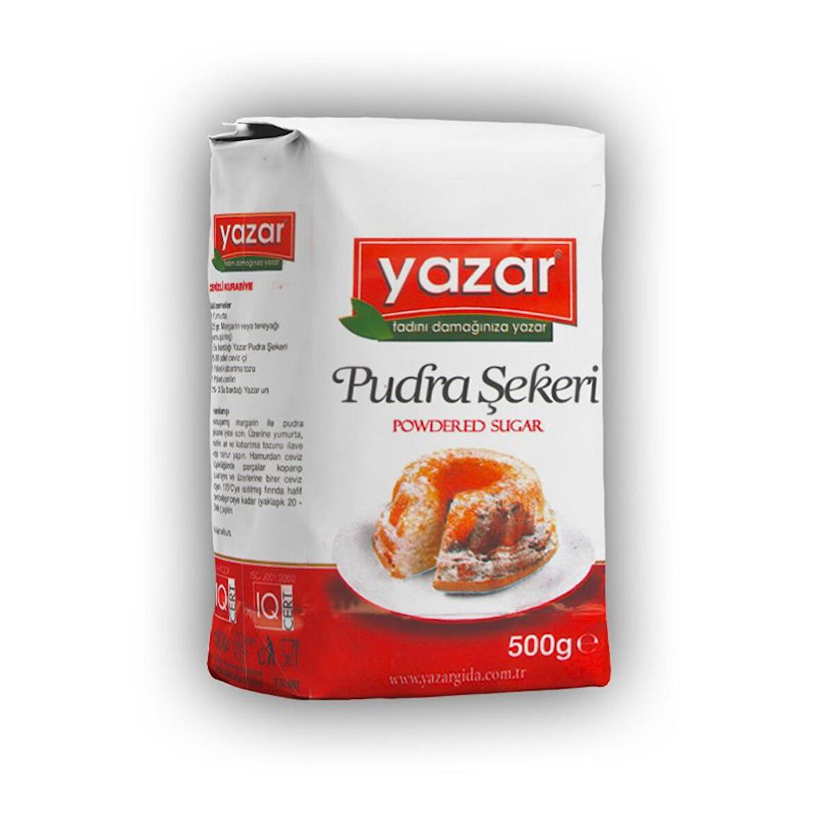 Yazar Pudra Şekeri 500Gr