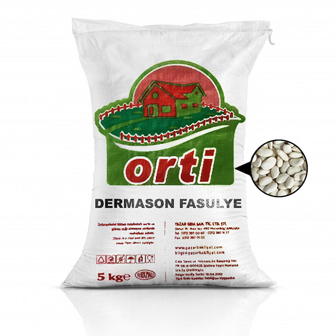 Orti Dermason Fasulye 5 Kg.