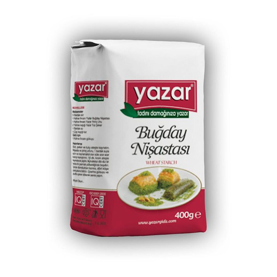 Yazar Buğday Nişastası 400Gr