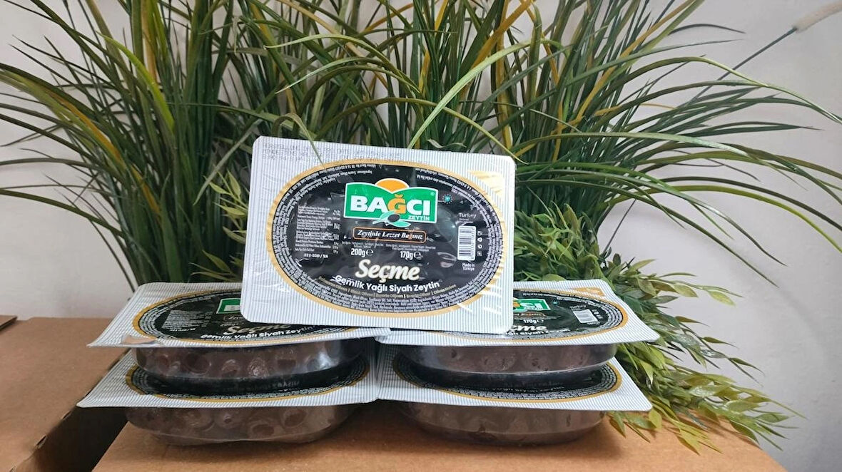 gemlik yağlı siyah zeytin 200 g x5